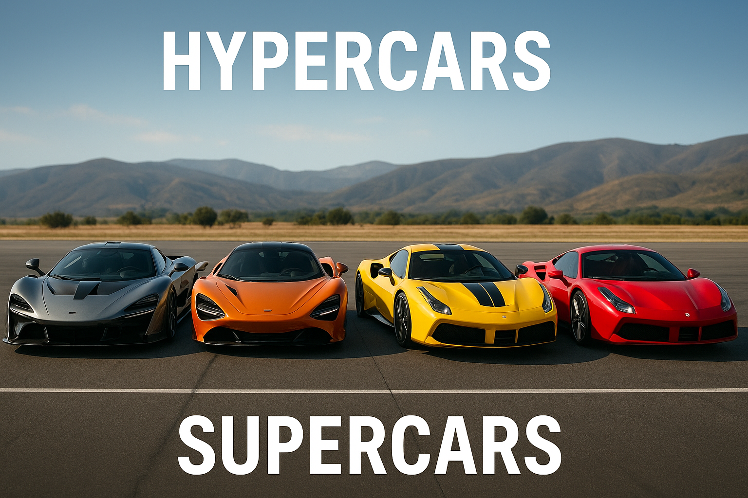 Hypercars vs Supercars-1